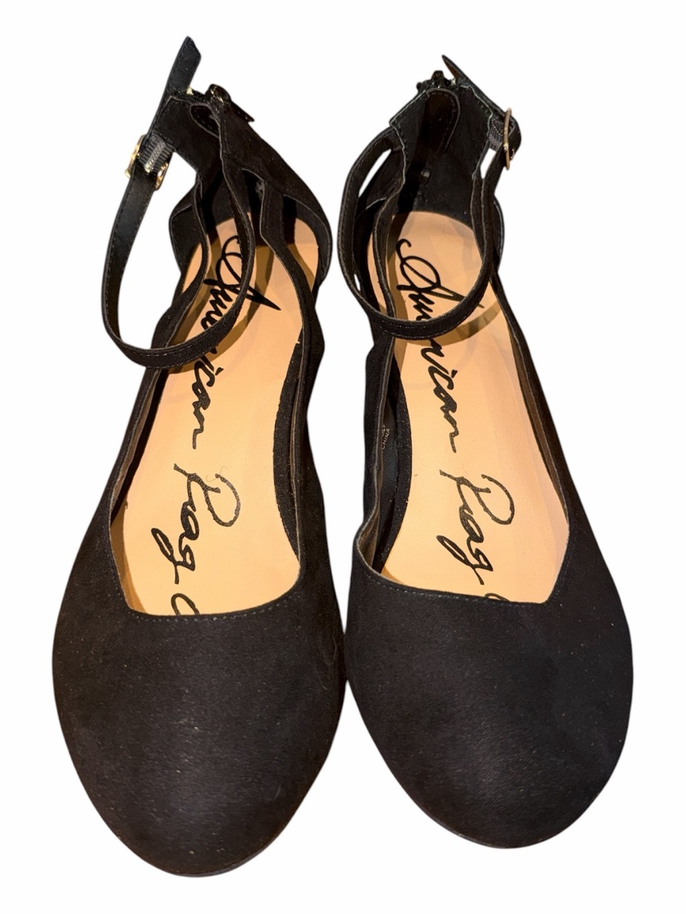 American Rag Black D'Orsay Ankle-Strap